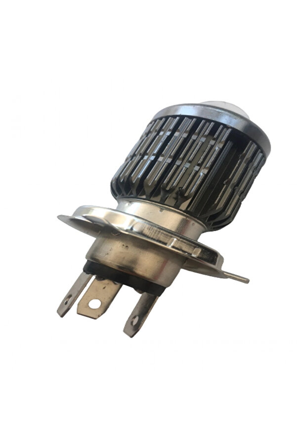 Carub Led Far Ampül Metal Gövde Füme Kasa H-4 Uzun Kısa Vardır Kısa Sarı Uzun Beyaz