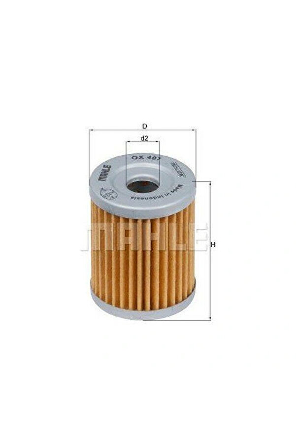 Mahle Sym 400İ X-Max 400 Ox407 Uyumlu Yağ Fi̇ltresi̇