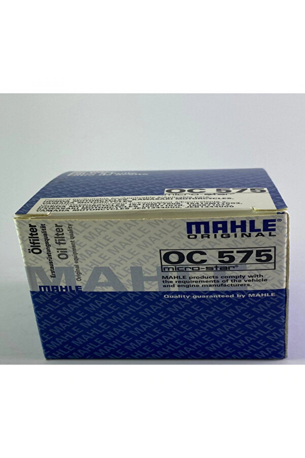 Mahle Honda Forza Sh 300 - Cb 500 - Cbr 600 - Nc 750 Modelleri̇ Uyumlu Oc 575 Yağ Fi̇ltresi̇