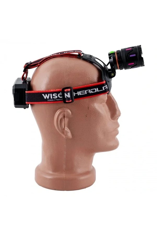 Go İthalat Wison Şarj Edilebilir Kafa Lambası - Wison - 1800 Lümen - 25 Watt Ws-2065 (5224)