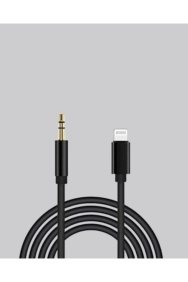 Buti̇k 1 Metre Li̇ghtni̇ng To Aux Çevi̇ri̇ci̇ Kablo Stereo Ses Yüksek Kali̇te