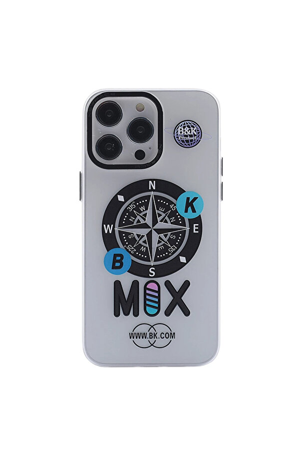 Buti̇k Harmonyaura İphone 12 Pro Max Kılıf Apollo Magneti̇csafe Desenli̇ Kapak - Apollo Şeffaf - 3