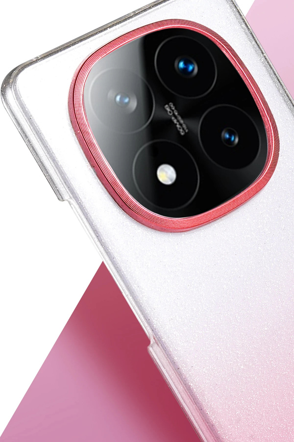 Buti̇k Harmonyaura Xi̇aomi̇ Redmi̇ Note 14 Pro 5G Glossy Kapak - Si̇yah
