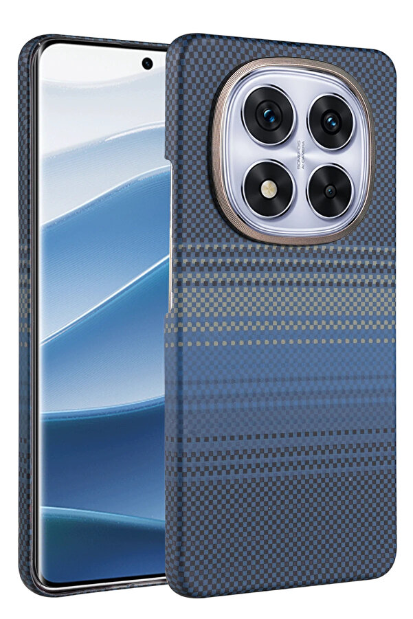 Buti̇k Harmonyaura Xi̇aomi̇ Redmi̇ Note 14 Pro Plus Vega Magsafe Kapak - Mavi̇