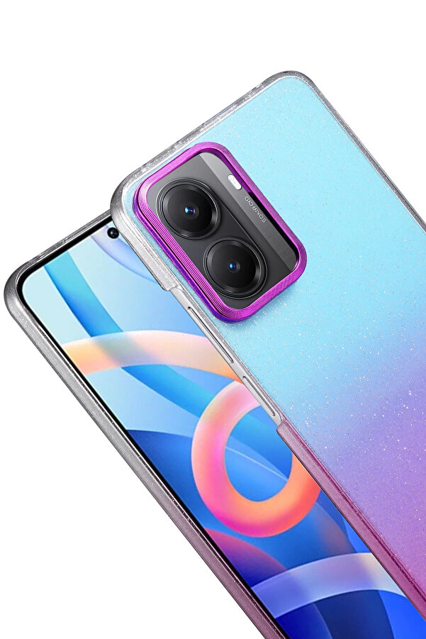 Buti̇k Harmonyaura Xi̇aomi̇ Poco X7 Pro Glossy Kapak - Mor