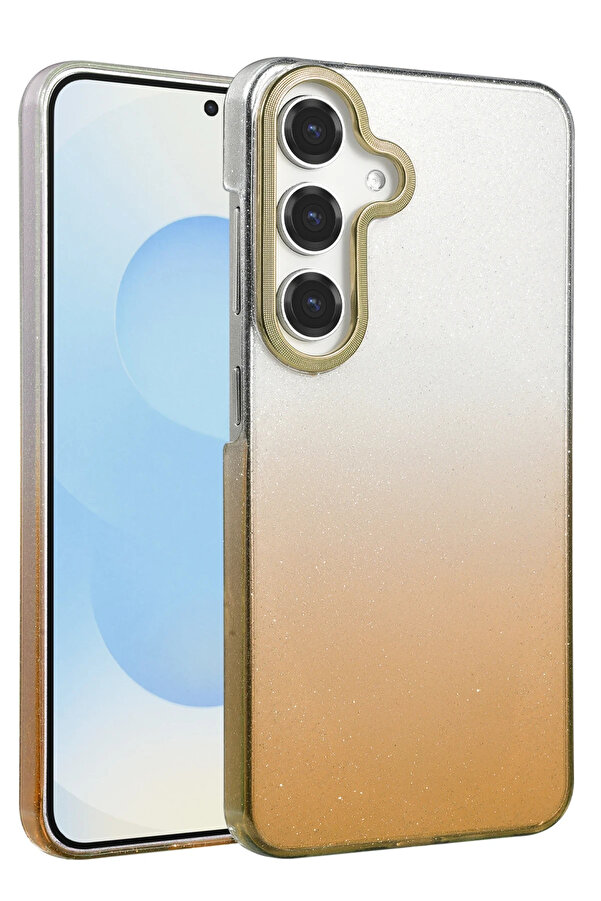 Buti̇k Harmonyaura Samsung Galaxy A34 5G Glossy Kapak - Çöl Ti̇tanyum