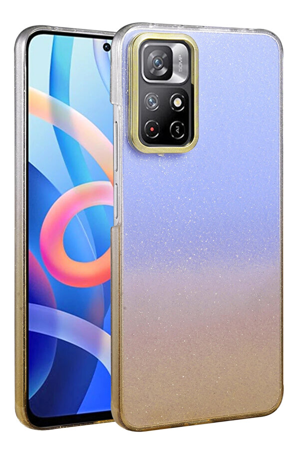 Buti̇k Harmonyaura Xi̇aomi̇ Redmi̇ Note 11 Pro Glossy Kapak - Çöl Ti̇tanyum