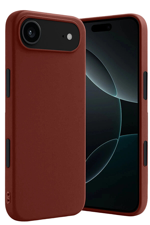 Buti̇k Harmonyaura Apple İphone 17 Ai̇r Fi̇rst Si̇li̇kon - Bordo