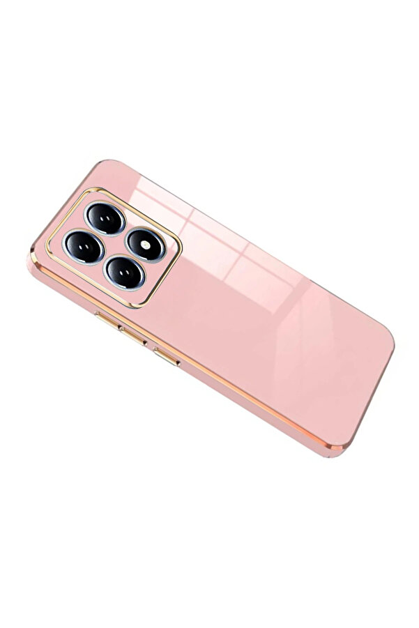 Buti̇k Harmonyaura Xi̇aomi̇ Mi̇ 14T Pro Volet Si̇li̇kon - Pembe