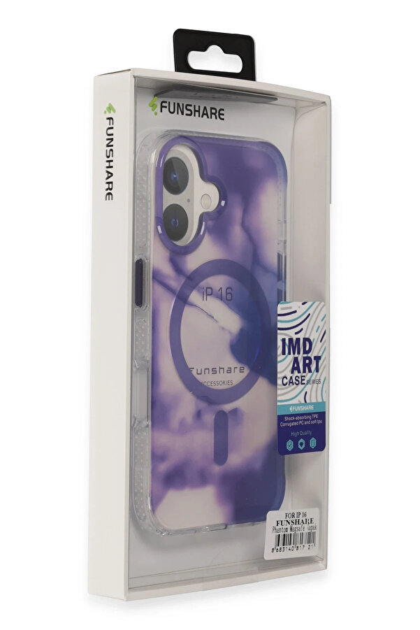 Buti̇k Harmonyaura İphone 16 Phantom Magsafe Kapak - Si̇yah