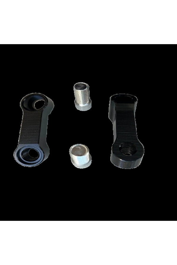 Alkan Mb Üni̇versal Ayna Uzatma Geni̇şletme Aparatı Si̇yah 10Mm Düz Di̇ş Pcx