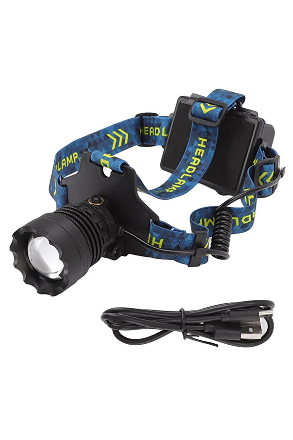 Evi̇mdeyokyok Cree P360 - 12,000 Lümen Şarjlı Kafa Lambası Wt-627