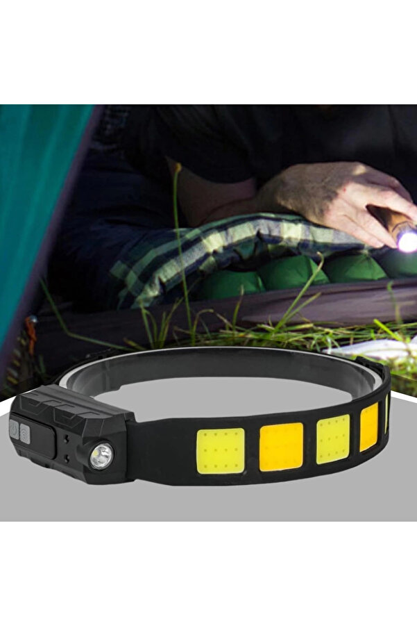 Evi̇mdeyokyok Sensörlü Cob Xpg Led Kafa Lambası Wt-066