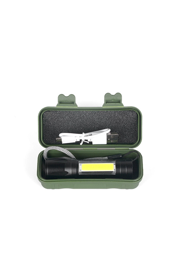Evi̇mdeyokyok Mi̇ni̇ Çok Güçlü Şarjlı El Feneri̇ (Xpe-Cob Led ) Wt-030