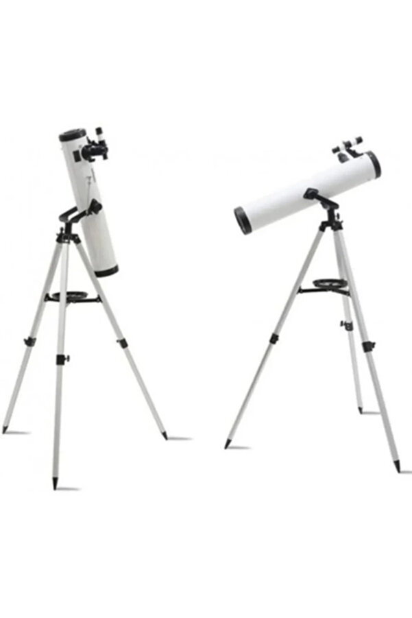 Evi̇mdeyokyok 76X700 Profesyonel Aynalı Uzay Teleskopubeyaz