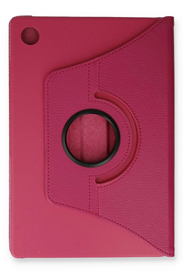 Buti̇k Samsung Galaxy Tab A9 Kılıf 360 Tablet Deri̇ Kılıf - Pembe-(5796)