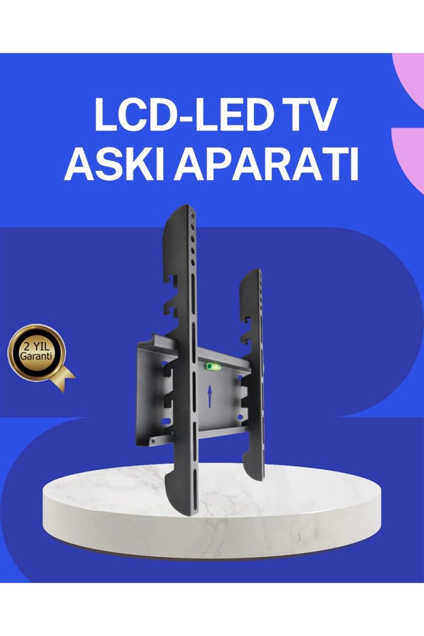 Belle Fusion Mey İthalat® 32” Led Tv Askı Aparatı Güçlü Taşıma Kapasitesi 2 Yıl Garantili