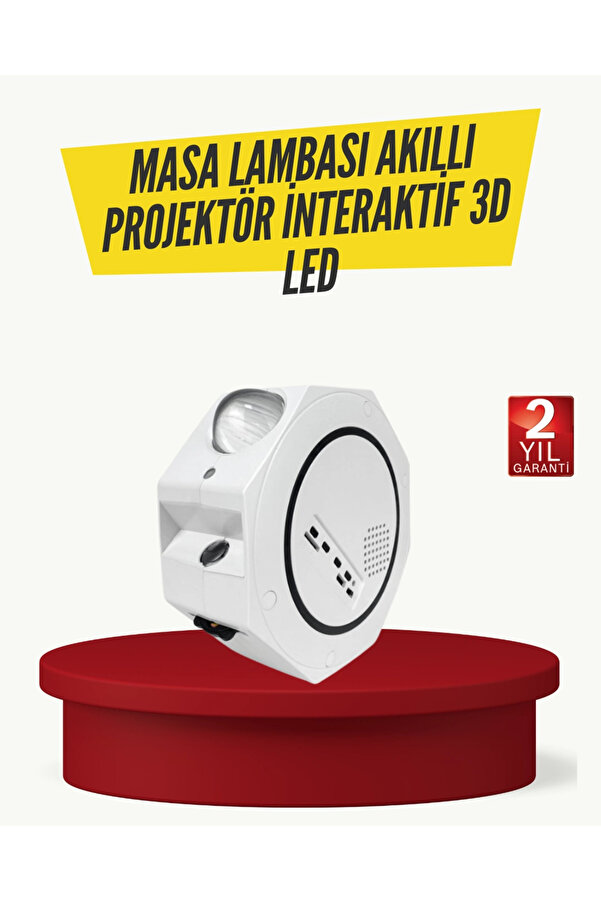 Buti̇k Romanti̇k Atmosfer İçi̇n Yıldızlı Gökyüzü Led Projektör