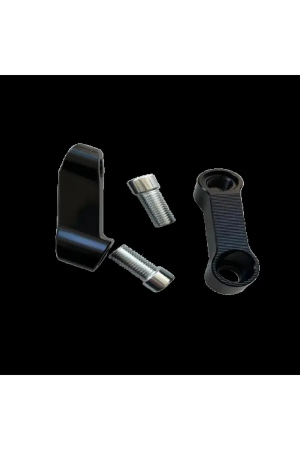 Alkan Mb Üni̇versal Ayna Uzatma Geni̇şletme Aparatı Si̇yah 10Mm Düz Di̇ş Pcx