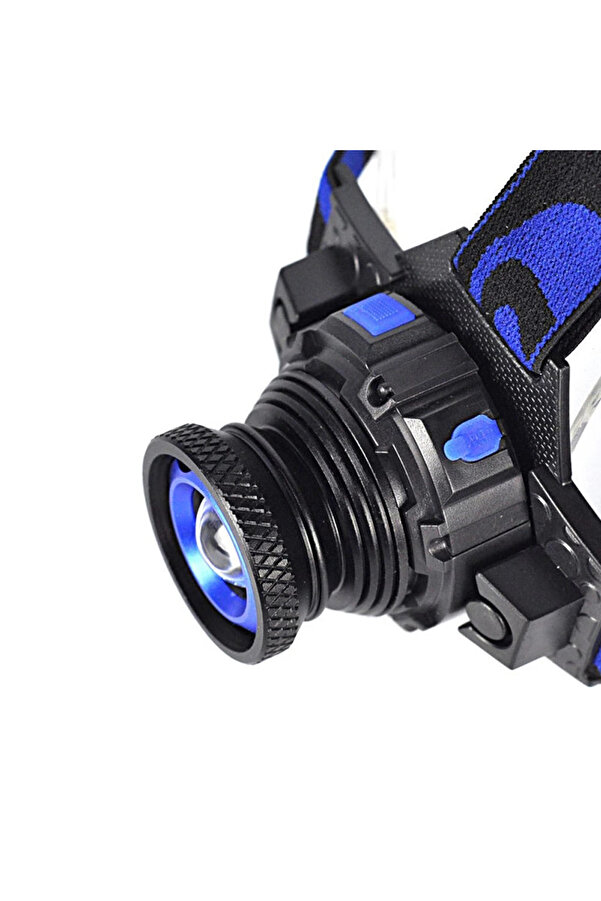 Evi̇mdeyokyok Q5 Şarjlı Mercekli̇ Kafa Feneri̇ Black Wt-121