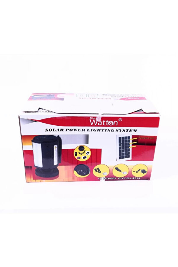 Evi̇mdeyokyok Solar Güneş Enerji̇li̇ Fener Işıldak Led Ampül Wt-315