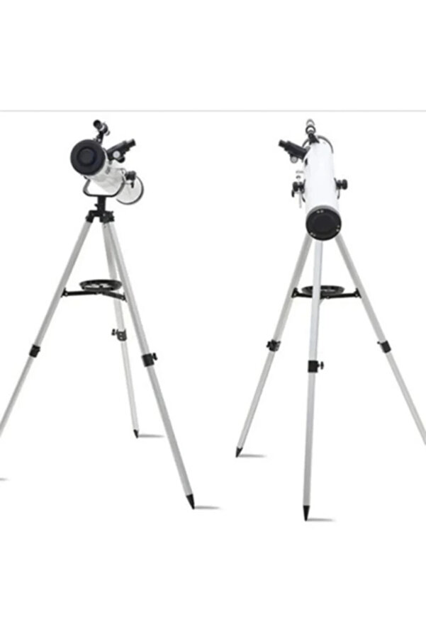 Evi̇mdeyokyok 76X700 Profesyonel Aynalı Uzay Teleskopubeyaz
