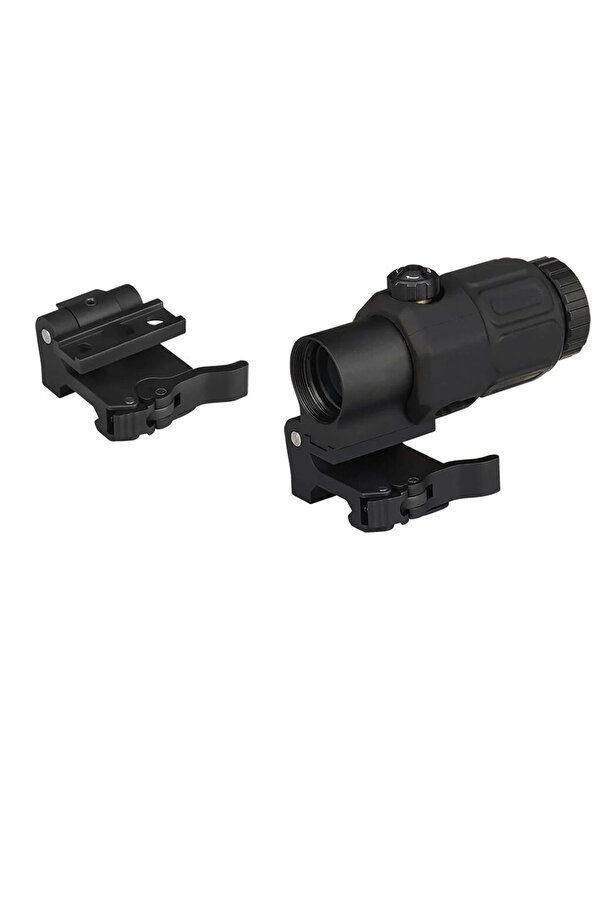Evimdeyokyok Magnifier 5X Yakınlaştırmalı Dürbün 22Mm Ray Uyumlu, Katlanır Yaylı Ayaklı