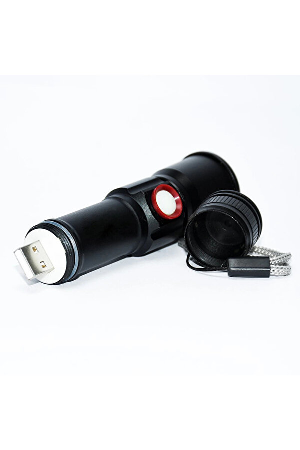 Evi̇mdeyokyok 2 Led 1.000 Lümen Usb Şarjlı El Feneri̇ Wt-611