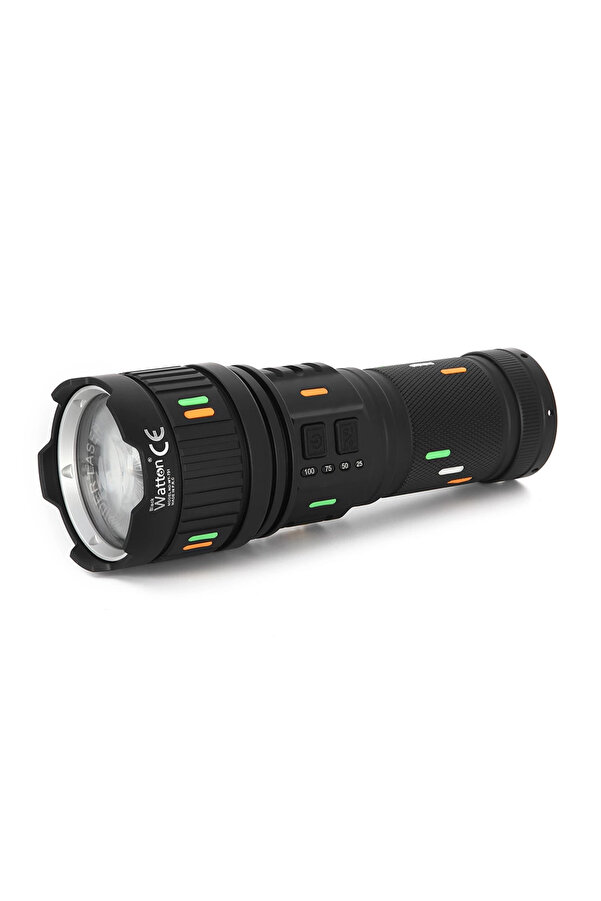 Evi̇mdeyokyok 5000 Lümen Cree Tg Led Şarj Göstergeli̇ El Feneri̇ Wt-731