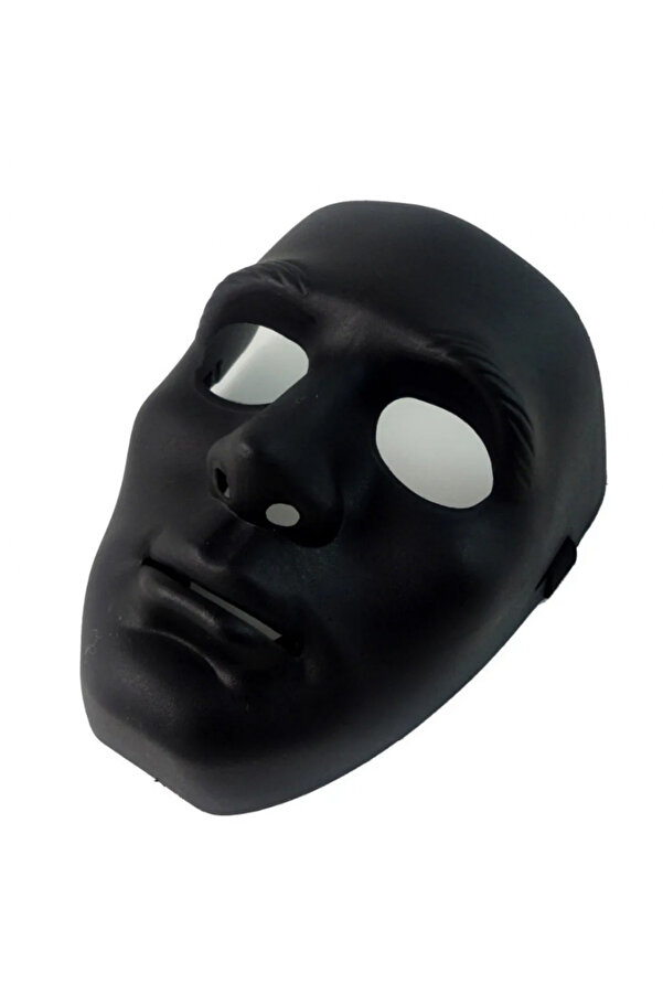Evi̇mdeyokyok Si̇yah Renk Hi̇p Hop Anoni̇m Jabbawockeez Dans Maskesi̇ 18X19 Cm
