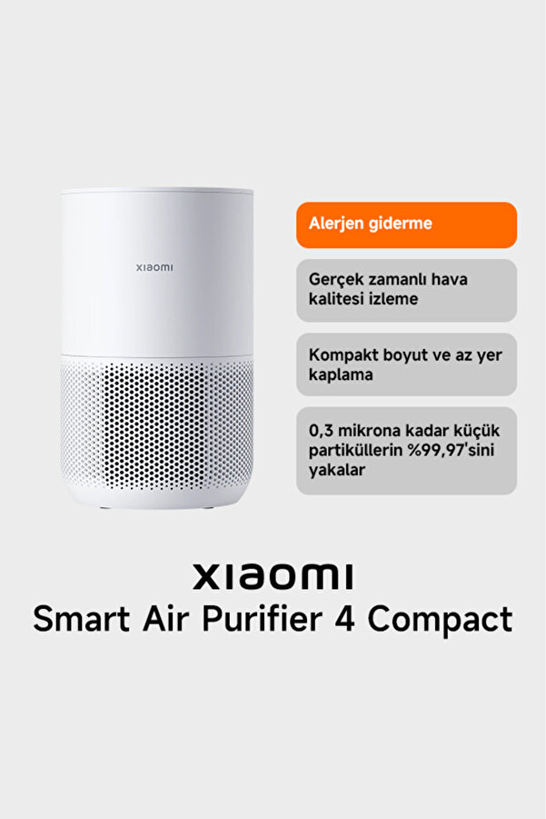 Xiaomi Smart Air Purifier 4 Compact Akıllı Hava Temizleyici