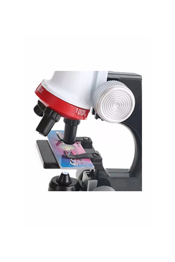 Evi̇mdeyokyok Eği̇ti̇ci̇ Mi̇kroskop Ki̇ti̇ Zoom Led Işıklı 100X 400X 1200X St1200X