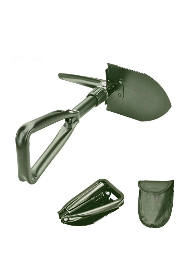 Evi̇mdeyokyok Profesyonel Portati̇f Katlanabi̇li̇r Kürek ( Orta Boy 59 Cm )