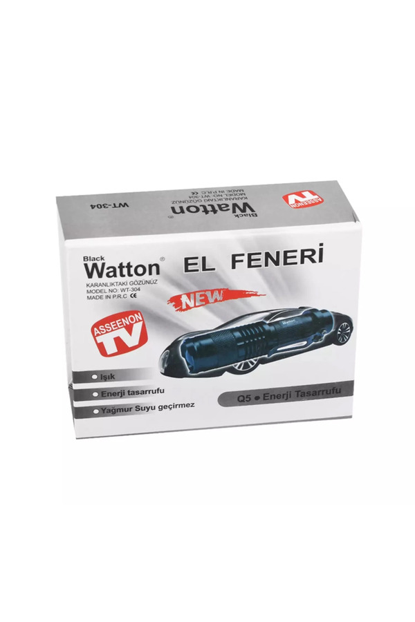 Evi̇mdeyokyok Mi̇ni̇ Güçlü Şarjlı Pi̇lli̇ El Feneri̇ Wt-304