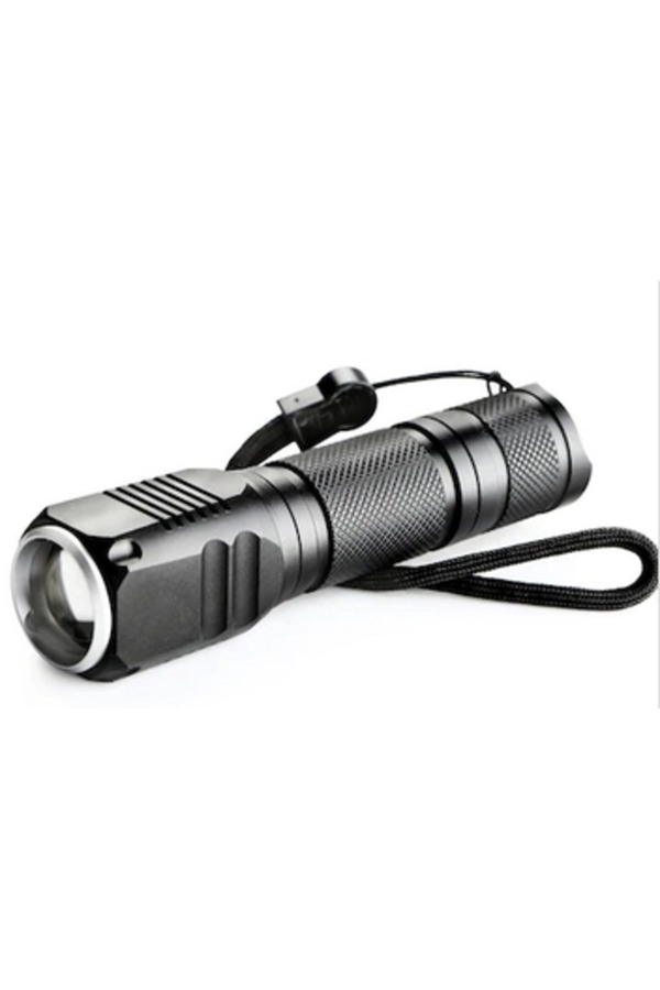 Evi̇mdeyokyok F-82 T6 Led Zoomlu 2000 Lm Yüksek Işık Şarjlı El Feneri̇