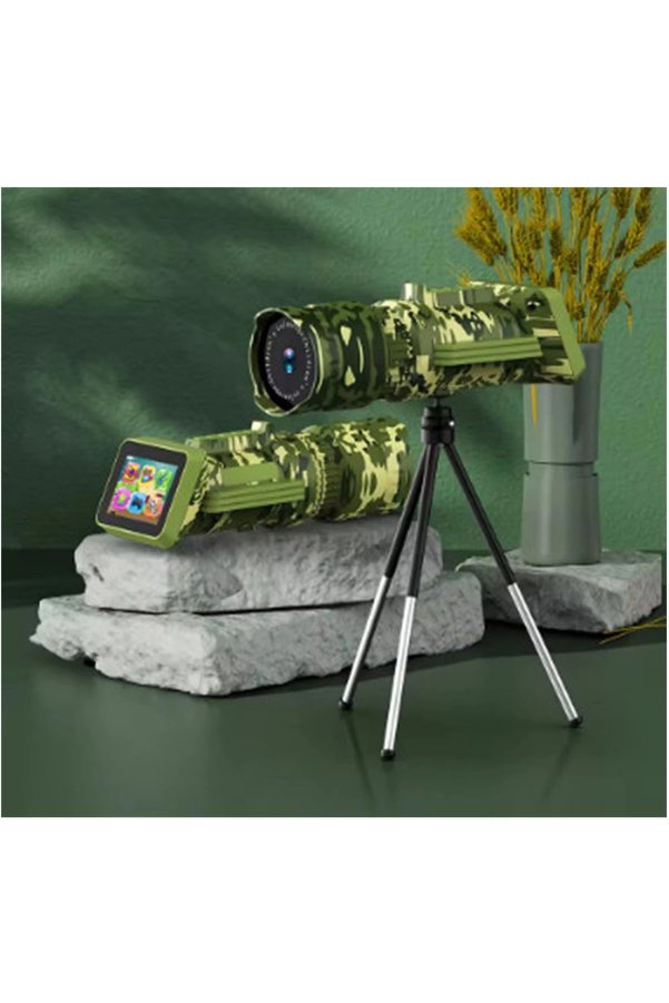 Evimdeyokyok Digital Dürbün 8,0 Megapixel, 2.0 Lcd Hd Uzun Menzilli Taşınabilir 1080Px720P Tripodlu Dürbün