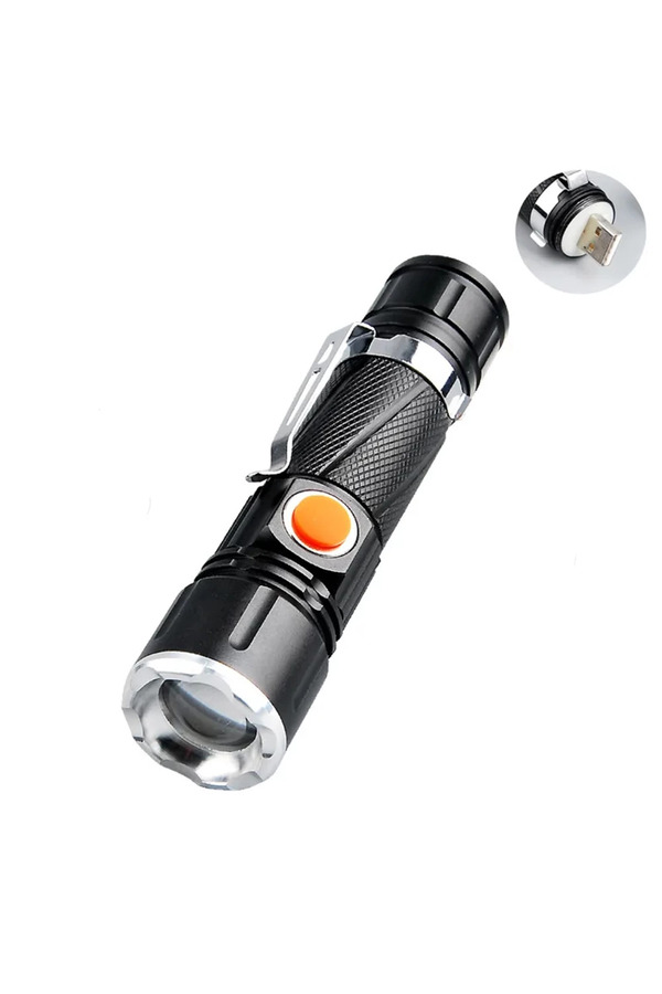 Evi̇mdeyokyok P50 Led Şarjlı Mıknatıslı Usb El Feneri̇ Wt-622