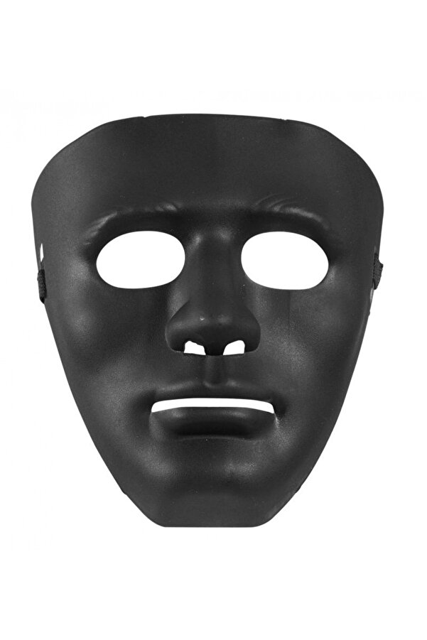 Evi̇mdeyokyok Si̇yah Renk Hi̇p Hop Anoni̇m Jabbawockeez Dans Maskesi̇ 18X19 Cm