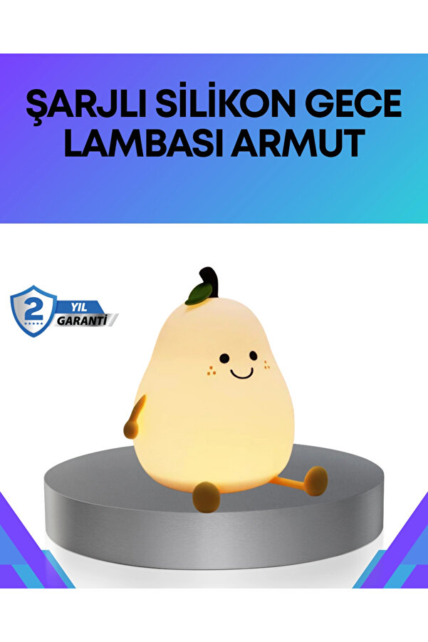 Buti̇k Modern Armut Gece Lambası Kablosuz Şarjlı Led Aydınlatma