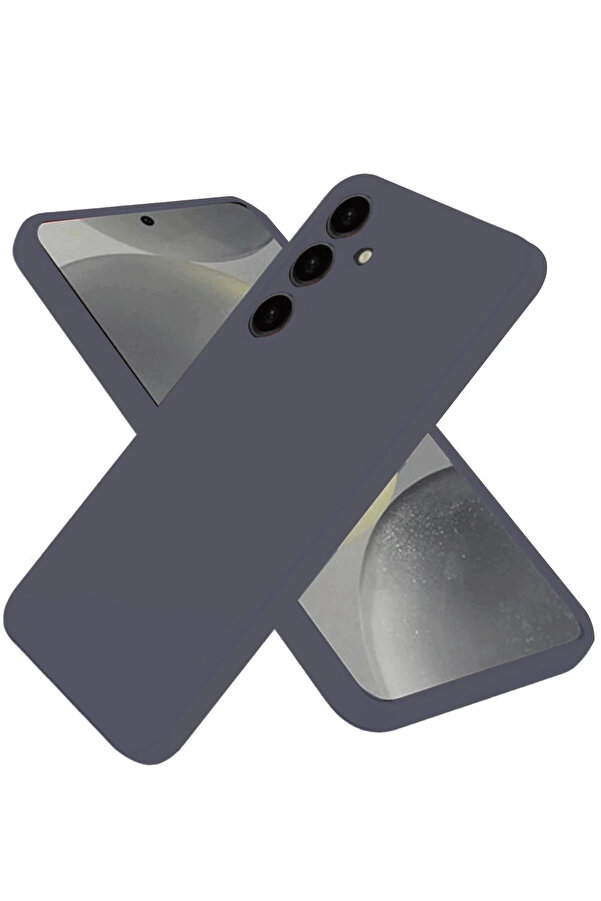 Buti̇k Samsung Galaxy A26 Kılıf Fi̇rst Si̇li̇kon - Gri̇-(5796)