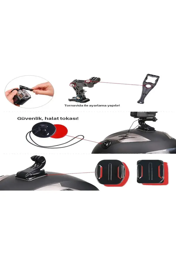 Mts Xt91 Kask Telefon Ve Aksi̇yon Kamera Tutucu