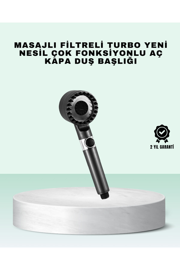 Home Aç Kapa Tuşlu Filtreli Duş Başlığı Yeni Nesil Tasarım