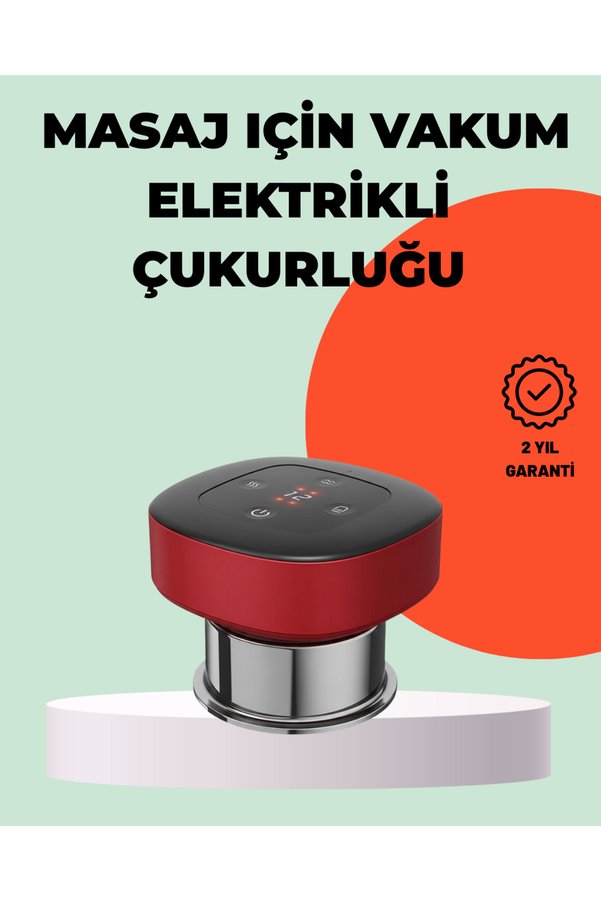 Ethab Giyim Taşınabilir Elektrikli Kupa Terapisi Masaj Cihazı Boyun Sırt Bacak - Glst4621-4817