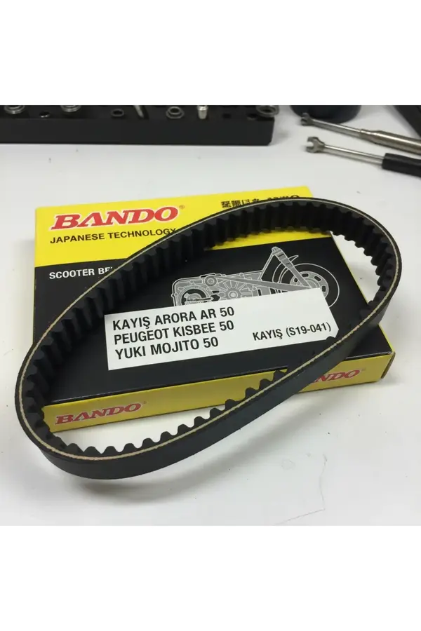 Bando Kayış Arora Ar 50 / Peugot Ki̇sbee 50 / Yuki̇ Moji̇to 50 Scooter Modelleri̇ Kayış (S19-041) Japon