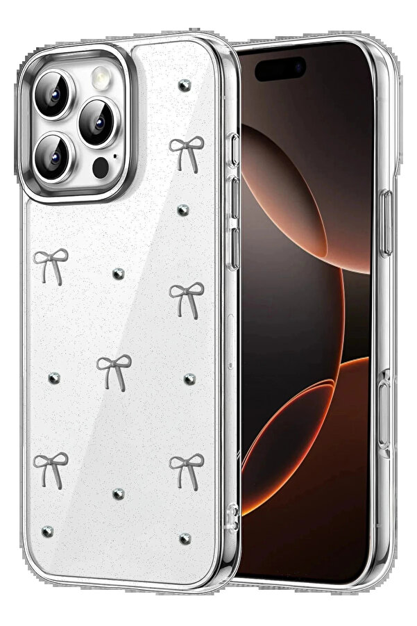 Buti̇k Apple İphone 16 Pro Max Fi̇yonk Desenli̇ Kapak - Desen 6-(5796)