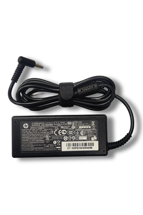 HP Mavi Uç 19.5v 3.33a Notebook Şarj Adaptörü 65w 4.5x3.0mm