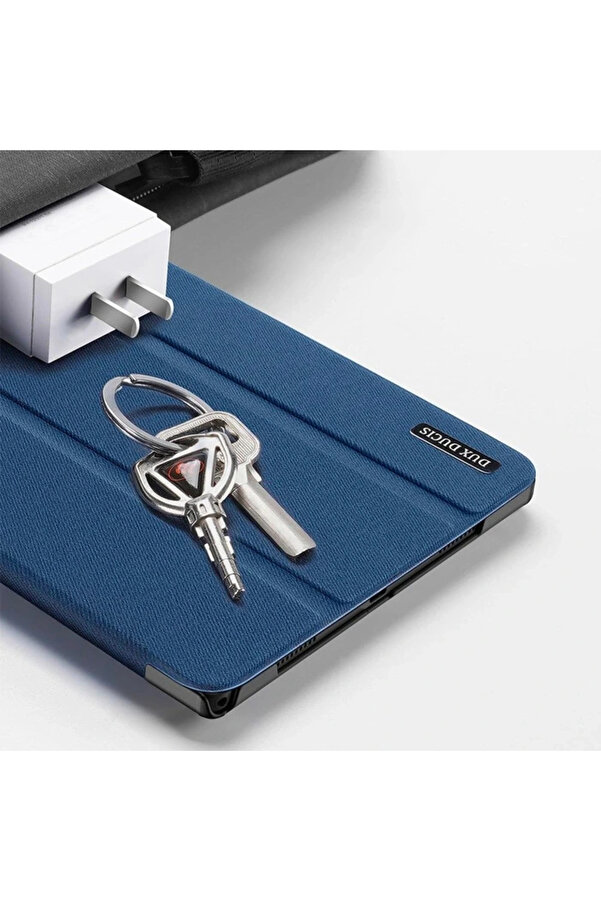 Buti̇k Dux Duci̇s Samsung Galaxy Tab A8 2021 10.5 (X200/X205) Kılıf Kalem Bölmeli̇ Standlı Domo Seri̇es-(5775)