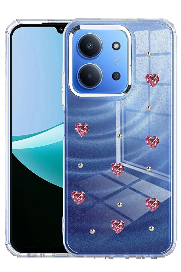 Buti̇k Xi̇aomi̇ Redmi̇ 15C 4G Fi̇yonk Desenli̇ Kapak - Desen 3-(5796)