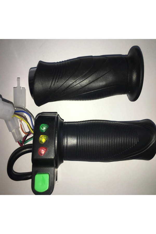 3T E-Bi̇ke Vi̇tesli̇ Gaz Kolu Elektri̇kli̇ Bi̇si̇klet Işıklı Vi̇tesli̇ Gaz Ko