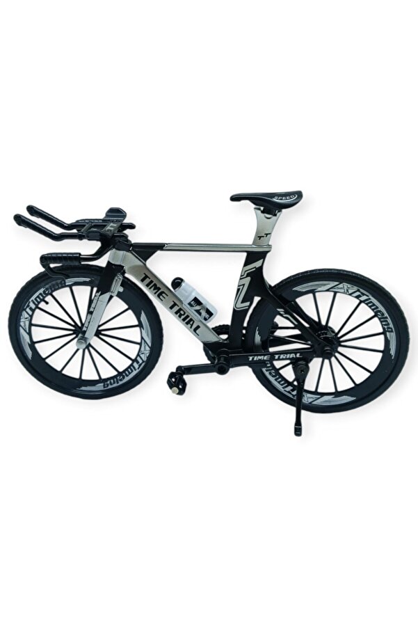 Ethab Ti̇caret Model Araçlar -1/10 Metal Yarış Bi̇si̇kleti̇ 18 Cm - Gri̇